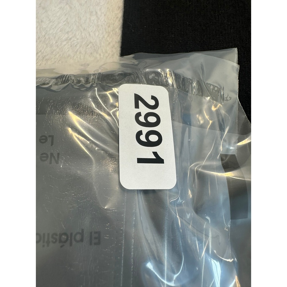 Spanx Leggings Women Large Black‎ Excellent Patent Leather-Like High Rise Shine - Picture 7 of 7